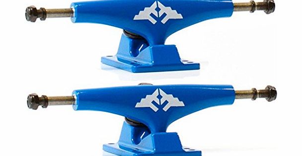 Low 5.0 Skateboard Trucks - Blue