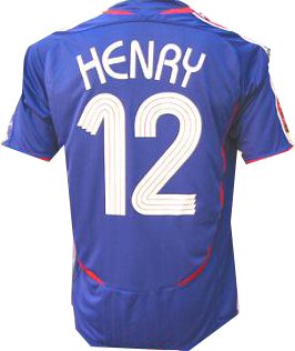 Adidas France home (Henry 12) 06/07