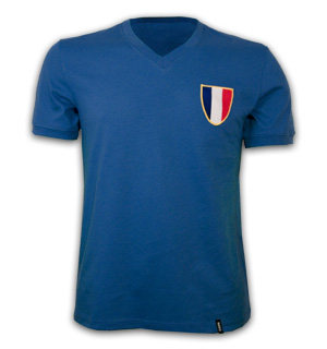 France  France 1968 Olympics Short Sleeve Retro Shirt