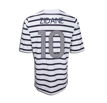 France Nike 2011-12 France Nike Away Shirt (Zidane 10)