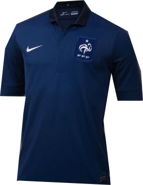 Nike 2011-12 France Nike Home Football Shirt (Kids)