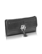 Avery - Calf Leather Continental Flap Wallet