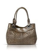 Francesco Biasia Freedom - Woven Calf Leather Double Handle Bag