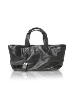 Francesco Biasia Funny Girl - Black Calf Leather Carryall Bag