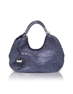Francesco Biasia Miss Allie - Woven Calf Leather Double Handle Bag