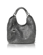 Francesco Biasia Miss Allie - Woven Calf Leather Tote Bag