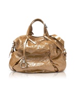 Monique - Orange Calf Leather Satchel Bag