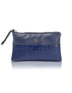 Francesco Biasia Roselena - Stamped Leather Zip Pouch