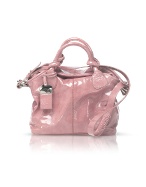Francesco Biasia Seabreeze - Patent Calf Leather Double Handle Bag
