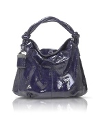 Francesco Biasia Seabreeze - Patent Calf Leather Hobo Bag