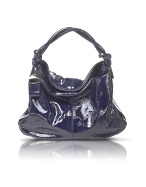 Francesco Biasia Seabreeze - Patent Calf Leather Large Hobo Bag