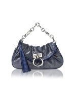 Valerie - Fabric and Calf Leather Bag