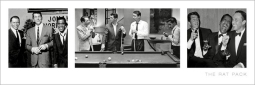 The Rat Pack Slim Print Music Poster