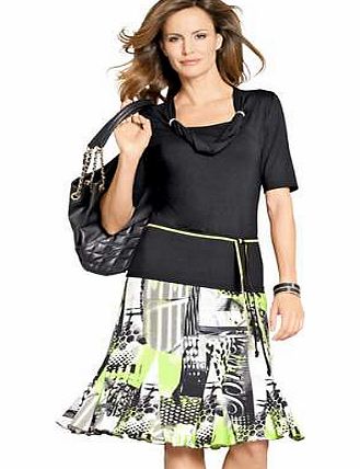 Frank Walder Jersey Skirt