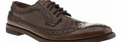 Frank Wright mens frank wright dark brown bude shoes