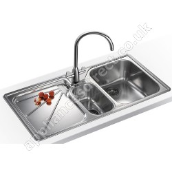 Franke Ariane One and a Half Bowl Right Hand Drainer Sink