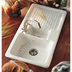 Ceramic Inset Sink with Right Hand Drainer