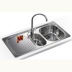 Franke CNX651DP/LHD Compact Nova Sink with Left Hand Drainer and Davos J Tap