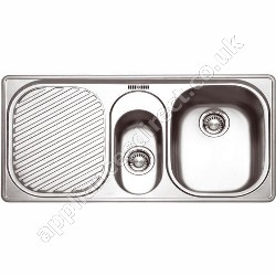 Compact 1.5 Bowl Sinks - LH Drainer