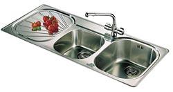 Franke EUX621RHD Erica Sink Only - Right Hand Drainer