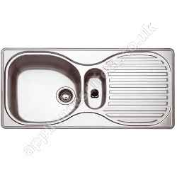 Franke Nobel 1 andfrac14; Bowl Sink with Right Hand Drainer