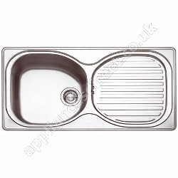 Nobel Single Bowl Sink with Right Hand Drainer