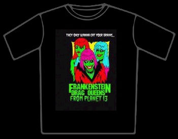 Frankenstein Drag Queen Logo T-Shirt