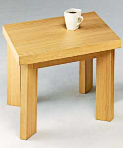 Frankfurt Oak Veneer End Table