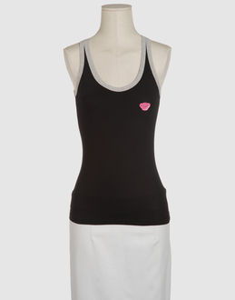 FRANKIE MORELLO SEXYWEAR TOPWEAR Sleeveless t-shirts WOMEN on YOOX.COM
