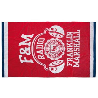 F&M Radio Beach Towel