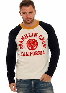 Franklin and Marshall Raglan Knit