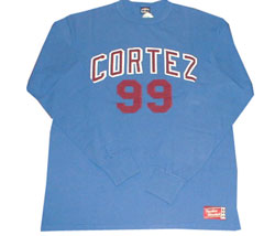 Long sleeved Cortez 99 applique logo t-shirt