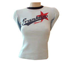 Franklin & Marshall Womens semi-fitted print shirt