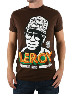 Franklin and Marshall Brown Leroy T-Shirt