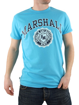 Franklin and Marshall Celeste Blue T-Shirt
