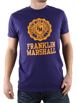 Franklin and Marshall Deep Purple Crest Logo
