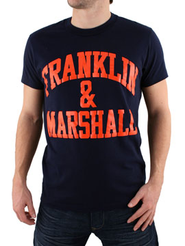 Franklin and Marshall Navy T-Shirt