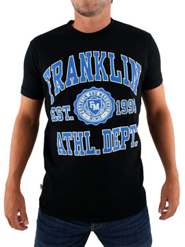 Franklin and Marshall Black Athletic T-Shirt