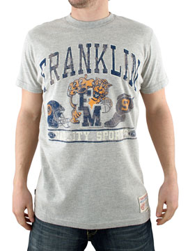 Franklin and Marshall Grey Varsity T-Shirt