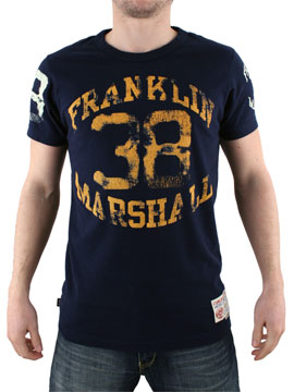 Franklin and Marshall Navy 38 T-Shirt