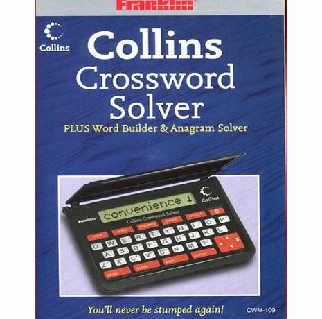 Franklin CWM-109 Collins Crossword Solver