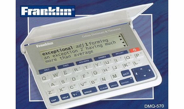 Franklin DMQ570 - Collins DMQ-570 Dictionary