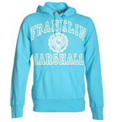 Franklin Marshall Franklin and Marshall Crystal Blue Hooded