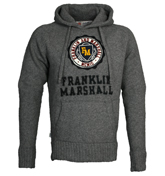 Franklin Marshall Franklin and Marshall Grey Hooded Sweater