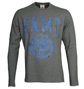Franklin Marshall Franklin and Marshall Grey T-Shirt