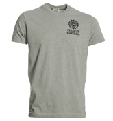 Franklin Marshall Franklin and Marshall Ontario Grey T-Shirt with