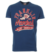 Franklin Marshall Franklin and Marshall Original Blue T-Shirt