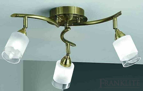 Franklite Campani bronze ceiling light