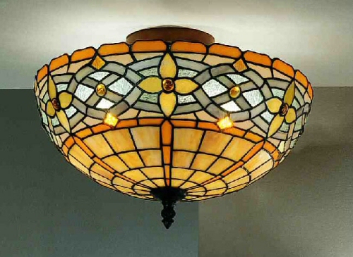 Franklite Exclusive Tiffany glass suite