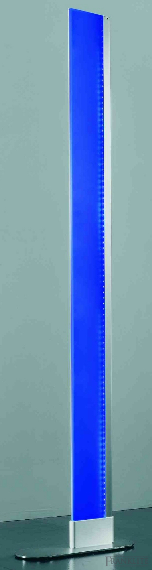 Franklite L.E.D. standard lamp which can be set to any one of 26 different colours